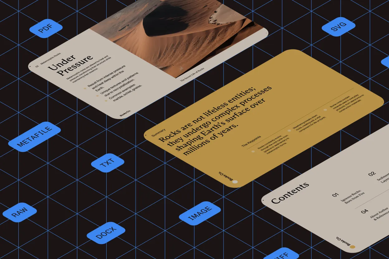 DocuVieware file formats