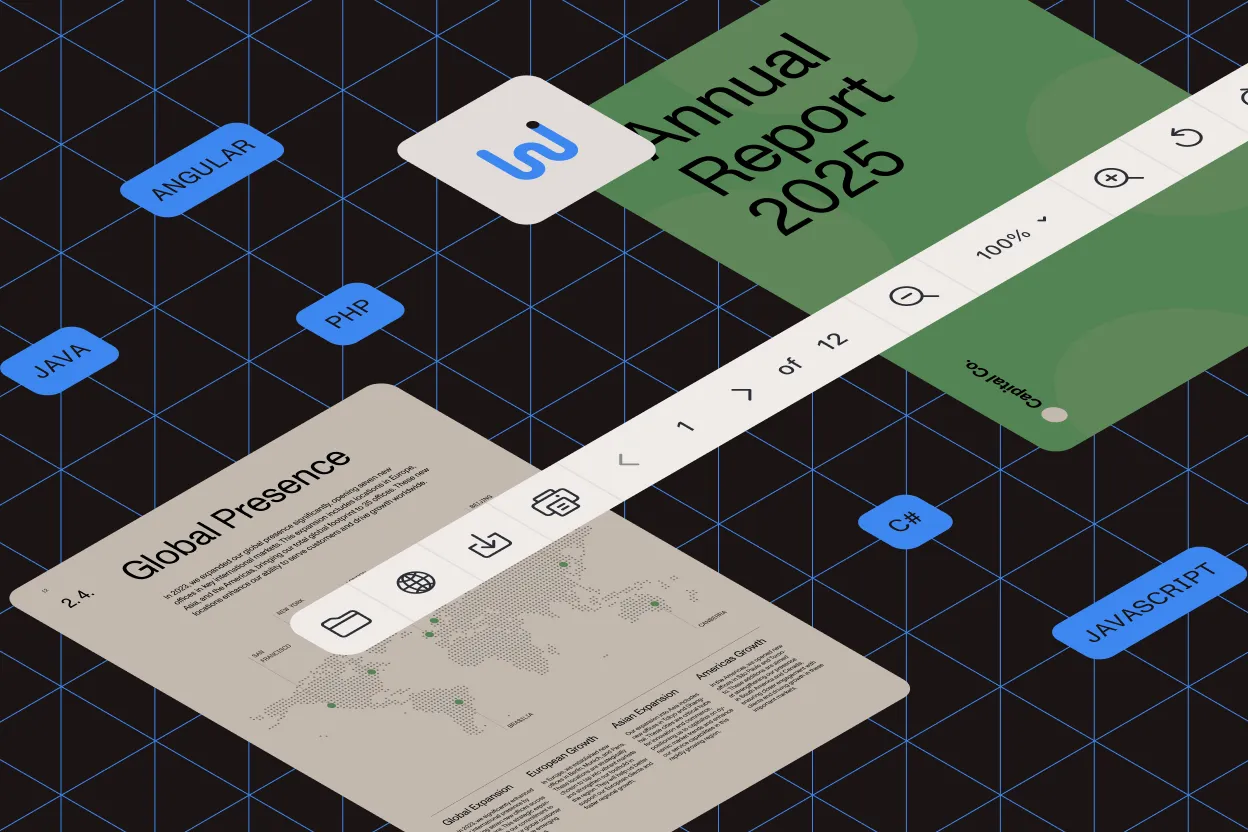 Integrate with any web technology using web service architecture