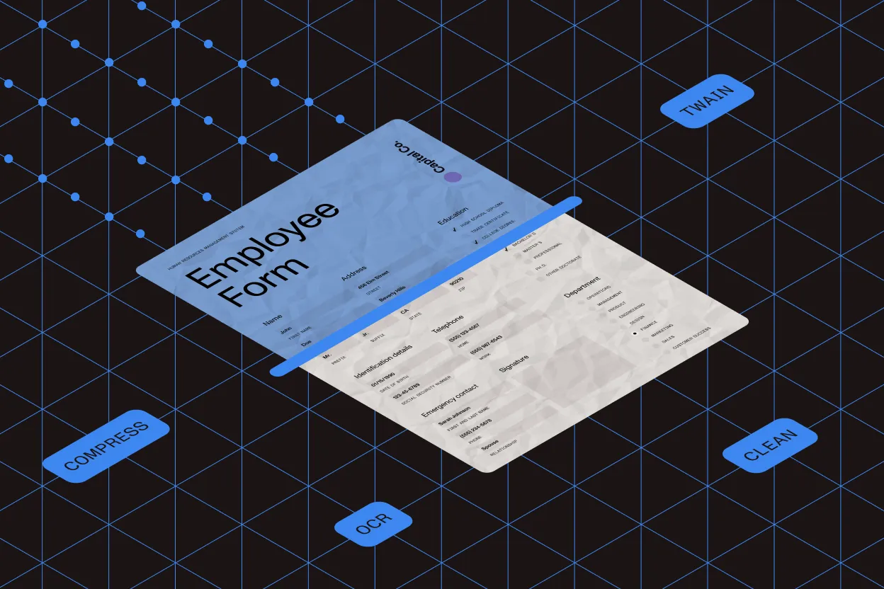DocuVieware scanning API