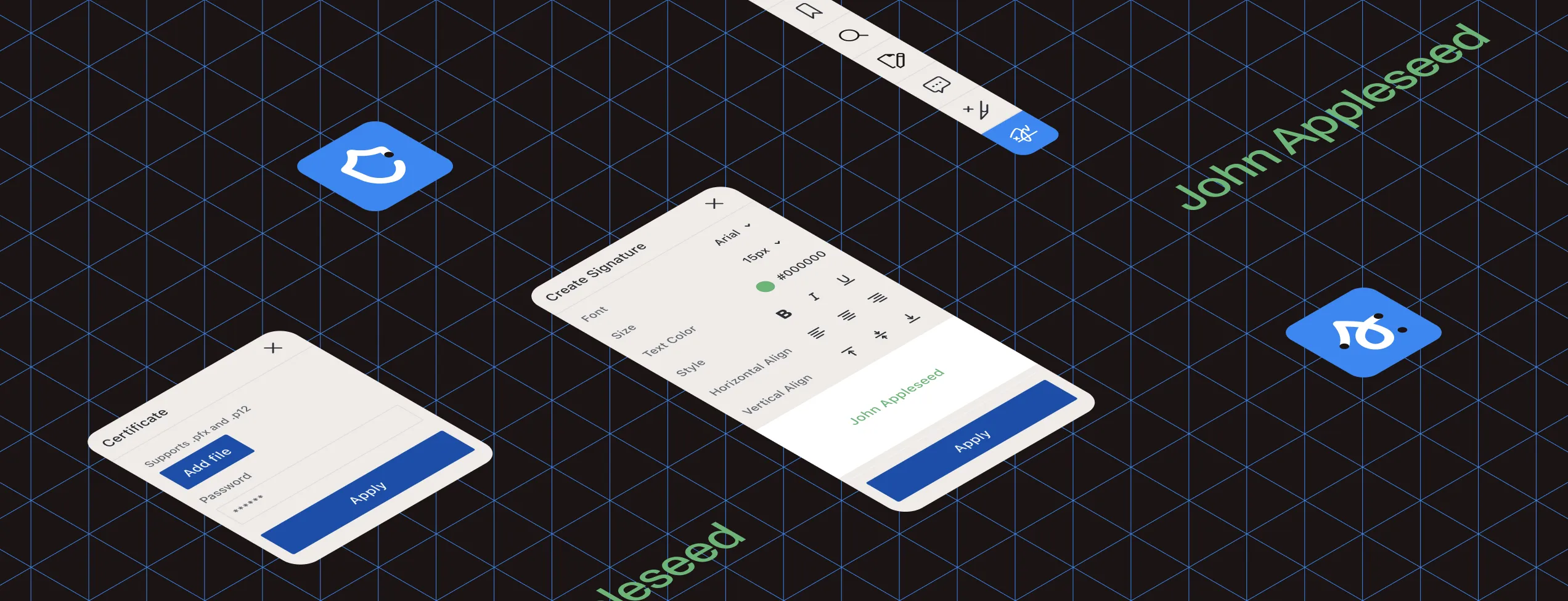 Digital and electronic signatures