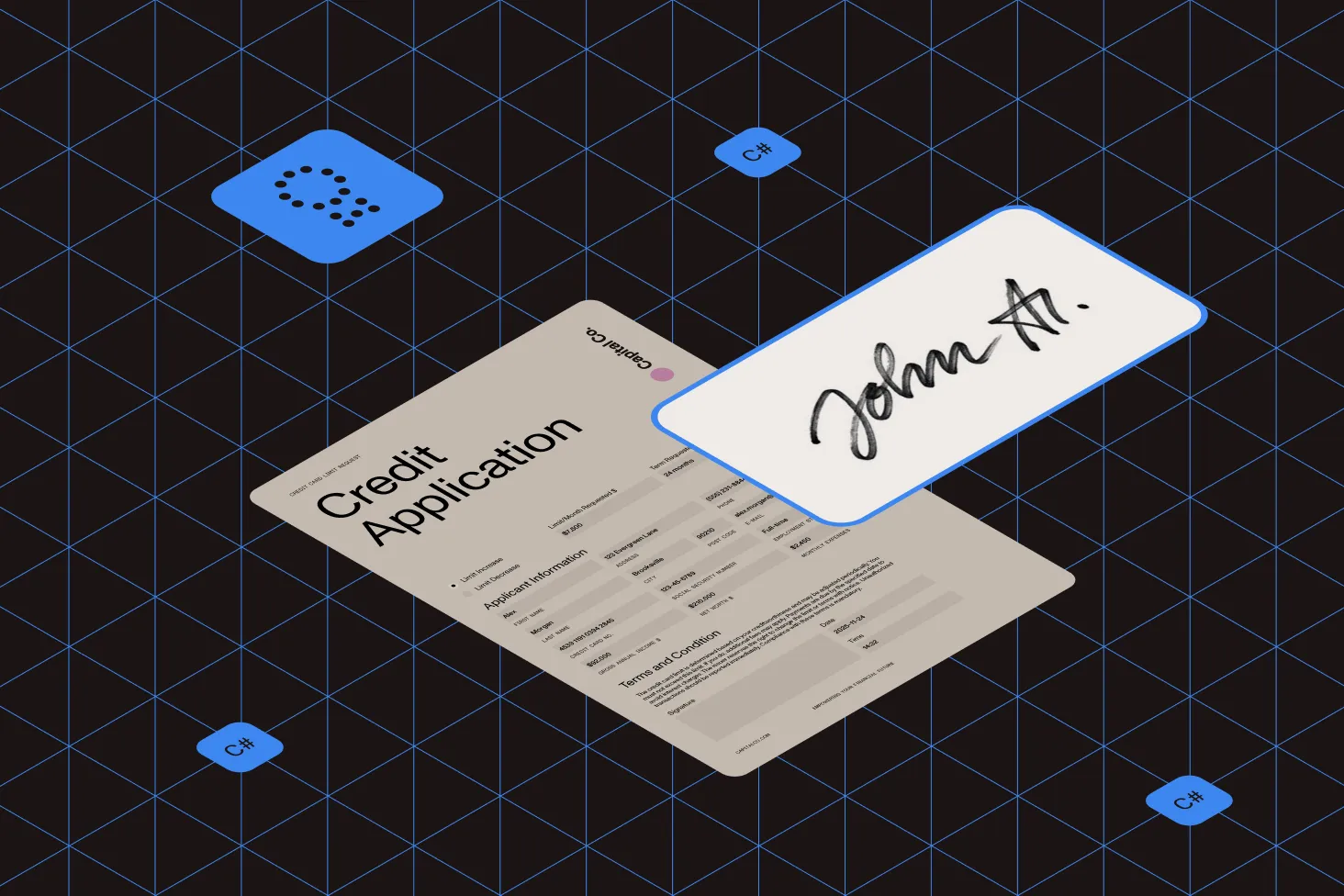 PDF security and signatures in C#