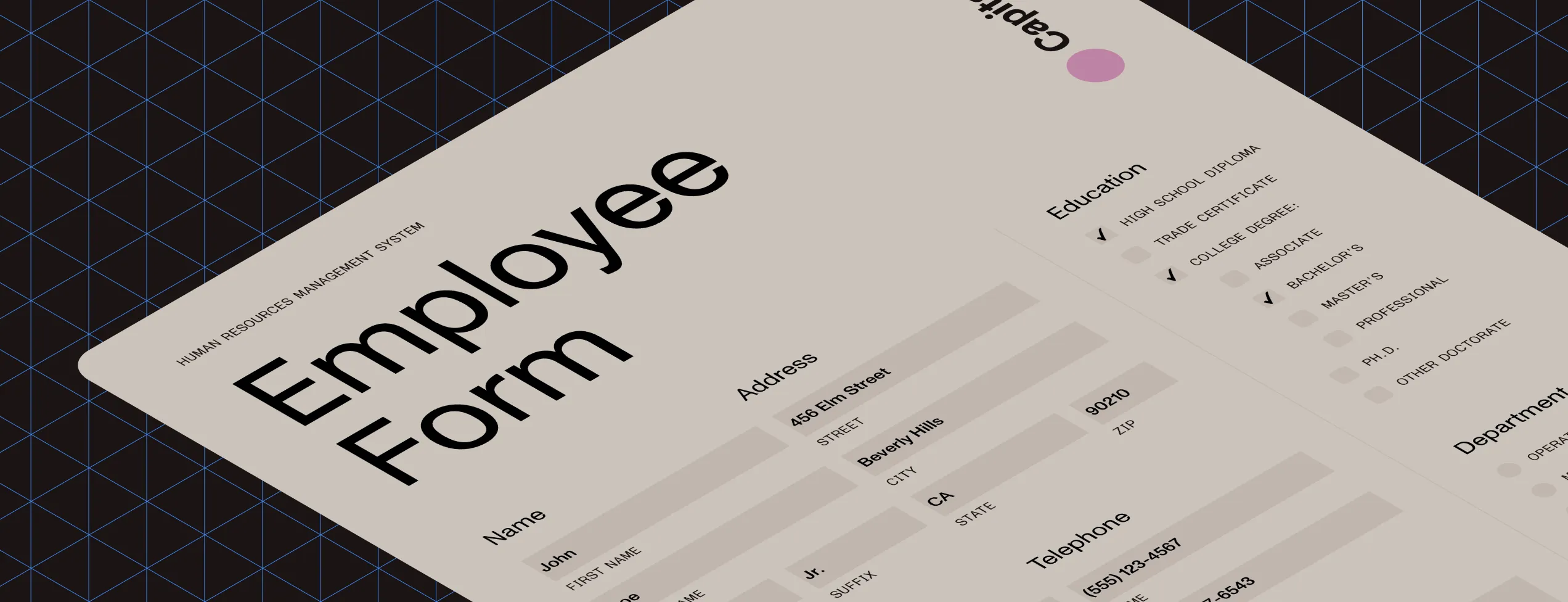 OMR anchoring system demonstration