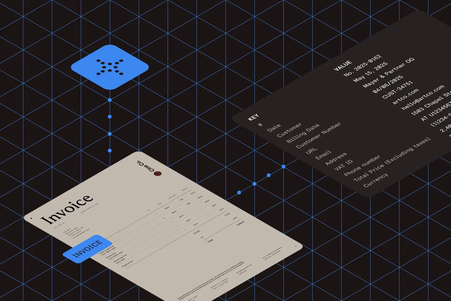 Intelligent document processing features