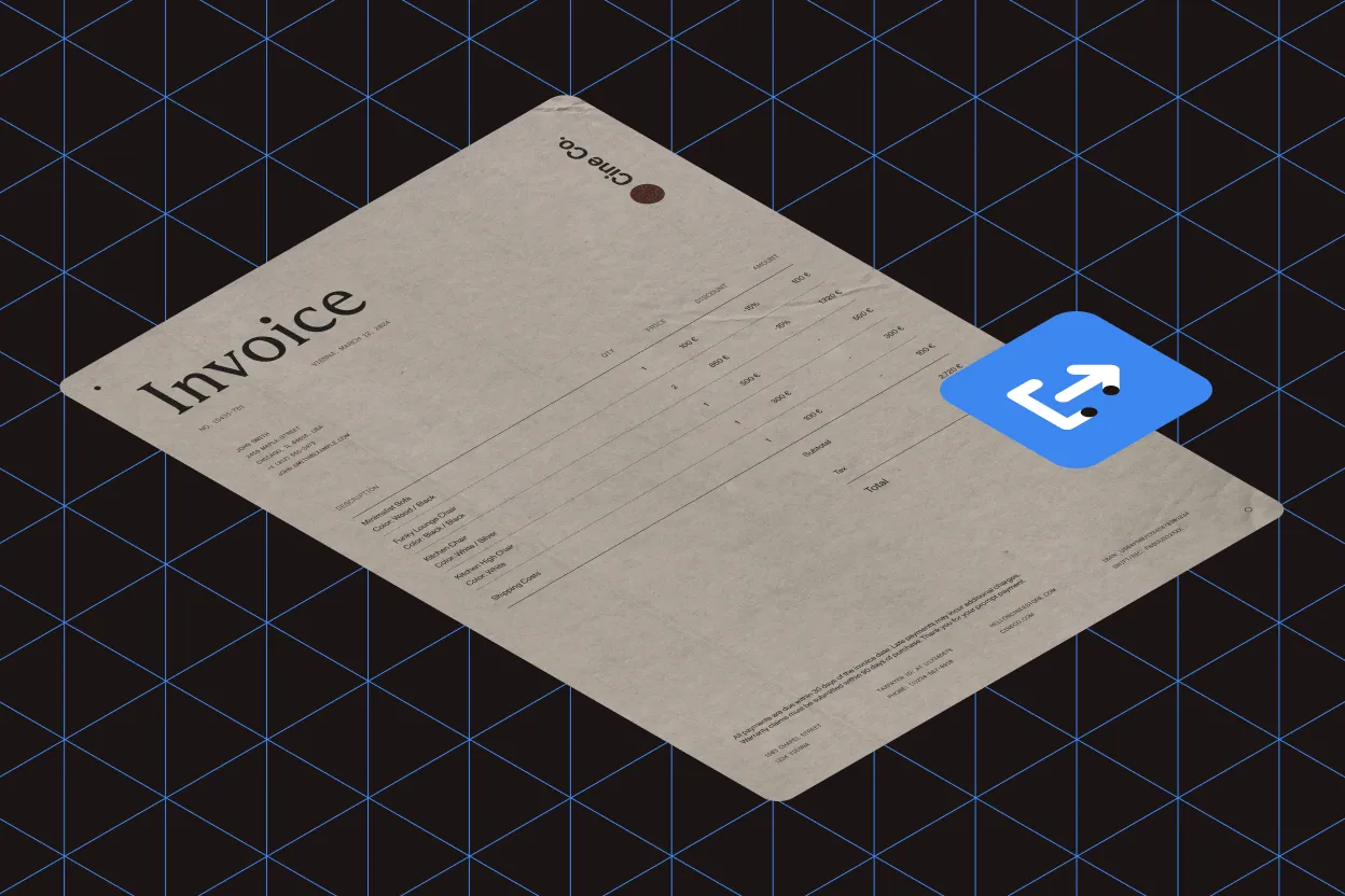 Key-value pair extraction visualization
