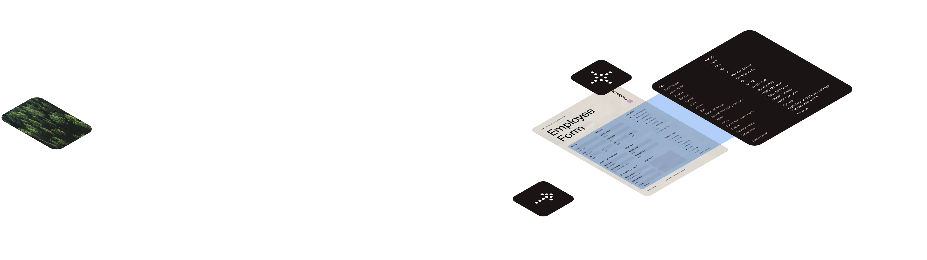 Automatically extract labeled data from documents illustration