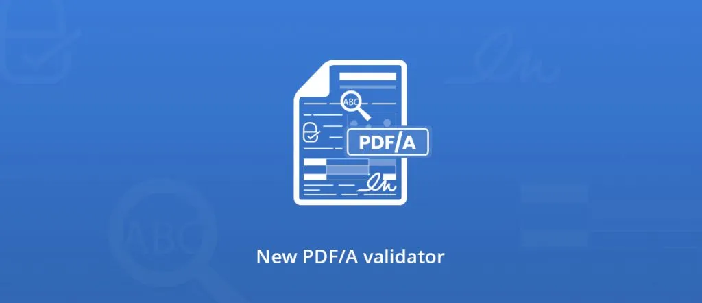 New PDF/A validator