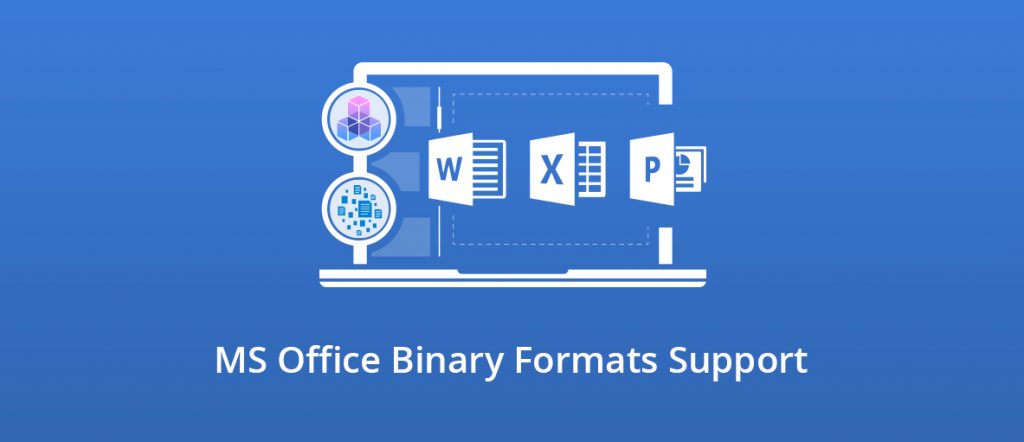 Illustration for the blog article about MS Office binary formats support in GdPicture.NET and DocuVieware.