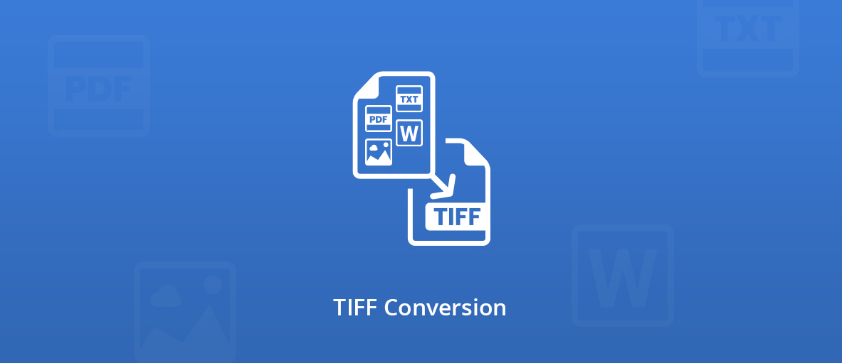 Illustration for the blog article about TIFF conversion