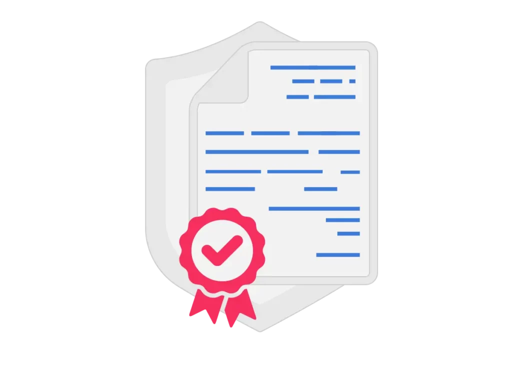 Illustration Digital certificates