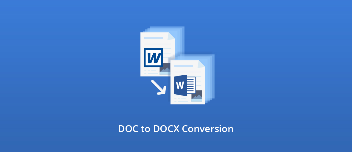 DOC to DOCX Conversion with GdPictureDocumentConverter
