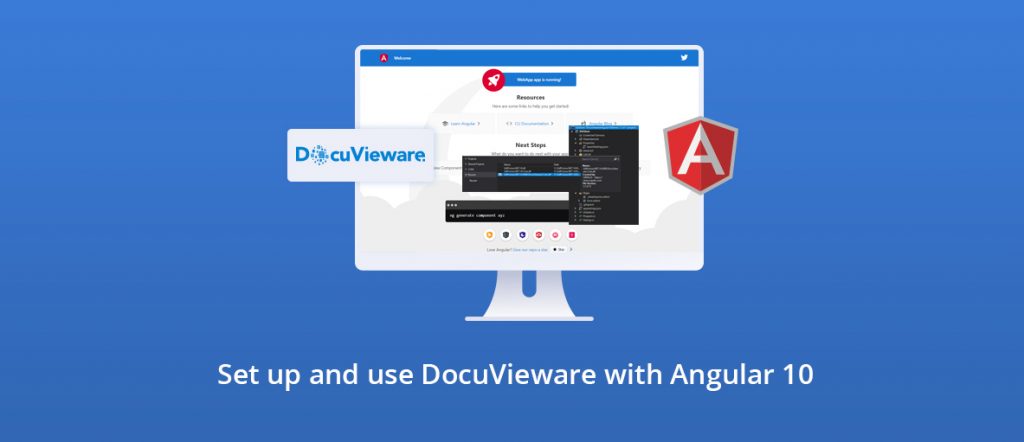 Illustration DocuVieware Tutorial for Angular 10