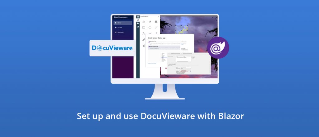 Illustration for the blog article: DocuVieware Tutorial for Blazor