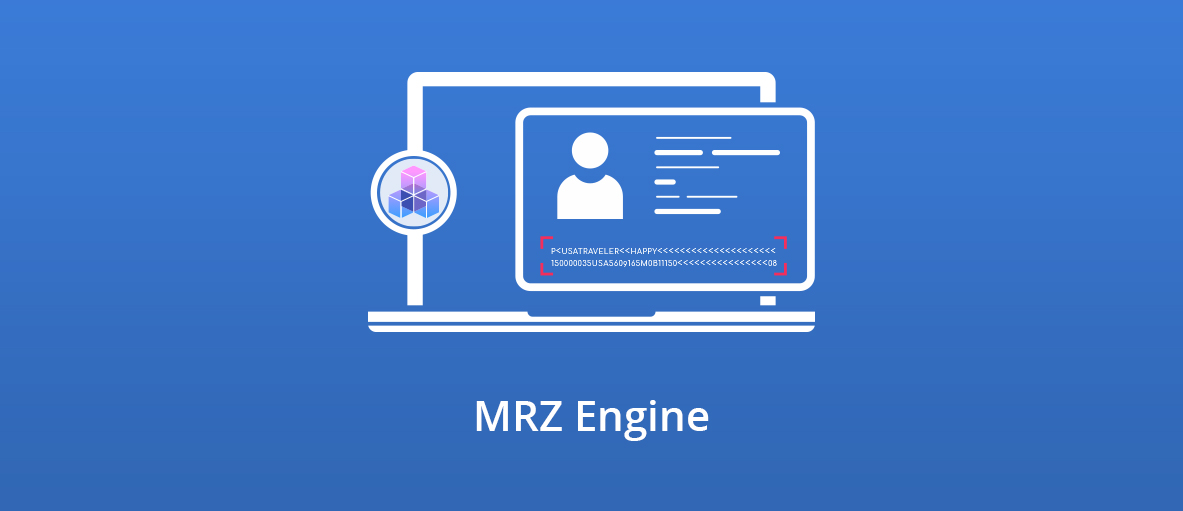 Illustration for the blog article about the new MRZ Engine in GdPicture.NET SDK.