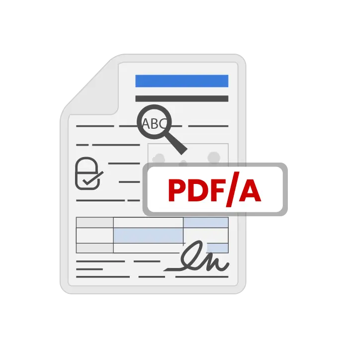 PDF/A conversion engine