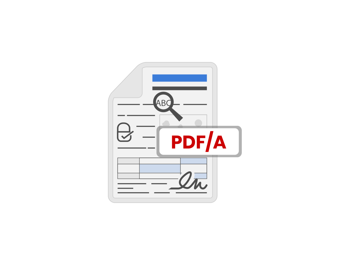 PDF/A conversion engine