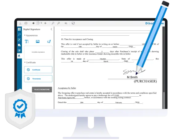 Illustration GdPicture.NET PDF Signature SDK