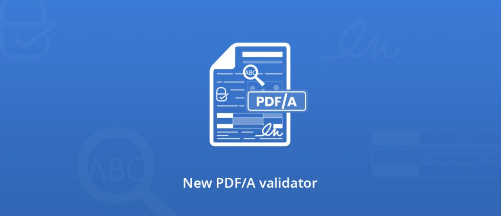 PDF/A validator illustration