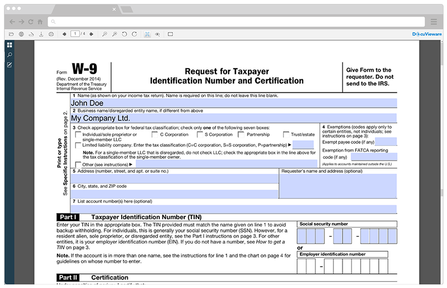PDF Form Fields