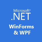 Supported system .NET WinForms WFP
